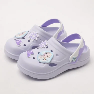 Disney Children's Hole Slipper Summer Boy Fashion Cartoon Spiderman Sandals Kids Beach Shoes Soft Bottom Toddler Home Slipper 6