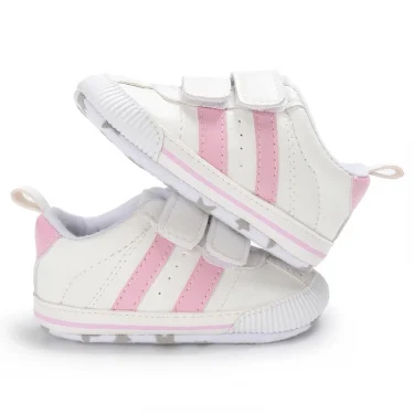 Spring and Autumn Newborn Soft Sole Anti slip Casual Sports Shoes for 0-12 Month Female Baby's First Step Walking Shoes 3