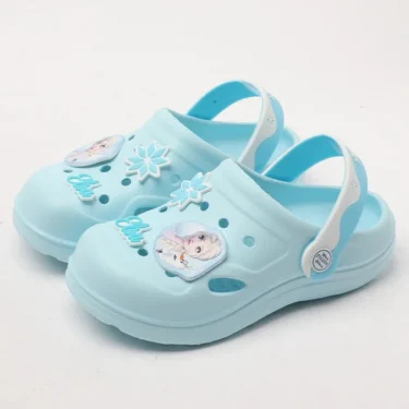 Disney Children's Hole Slipper Summer Boy Fashion Cartoon Spiderman Sandals Kids Beach Shoes Soft Bottom Toddler Home Slipper 5