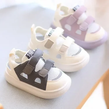 Kids Sports Sandals Summer New Boy' Hollow Board Shoes 1-4Year Old Tide Comfortable Sandals for Boy Baby Casual Shoes Kids Shoes 2