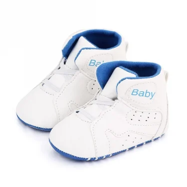 Meckior 2025 New Baby Boys Girls Sneakers Soft Bottom Non-slip Baby Soccer Basketball Sports Shoes First Walker Crib Shoes 4