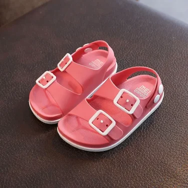 Kids Sandals Boys Girls Beach Shoes Soft Lightweight Closed-Toe Outdoor Children's Toddler Sandasl for Baby Shoes Summer 4