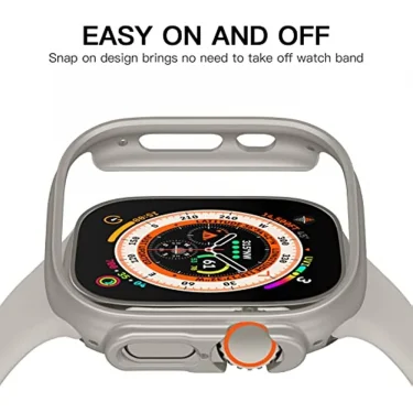 Matte Cover for Apple Watch Ultra 2 49mm Case Hard PC Shockproof Edge Protective Bumper iWatch Series Ultra 49 mm Accessories 2