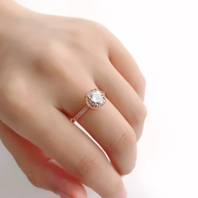 Wedding Proposal Solitaire Rings For Women Female Silver Color Square Zirconia Crystal Engagement Marriage Ring Jewellry R781 5