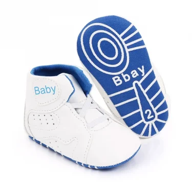 Meckior 2025 New Baby Boys Girls Sneakers Soft Bottom Non-slip Baby Soccer Basketball Sports Shoes First Walker Crib Shoes 6