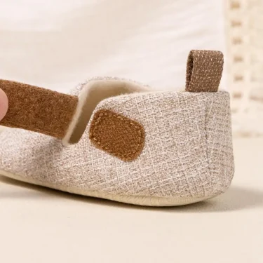 Meckior Baby walking shoes spring summer autumn and winter baby anti-slip casual shoes new solid colour lightweight baby shoes 5