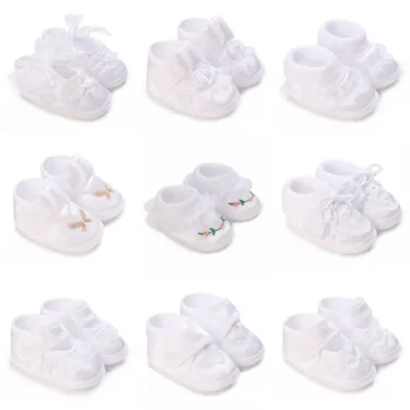 Spring and Summer Newborn Bed Shoes With Comfortable Cloth Soles For Learning To Walk 1