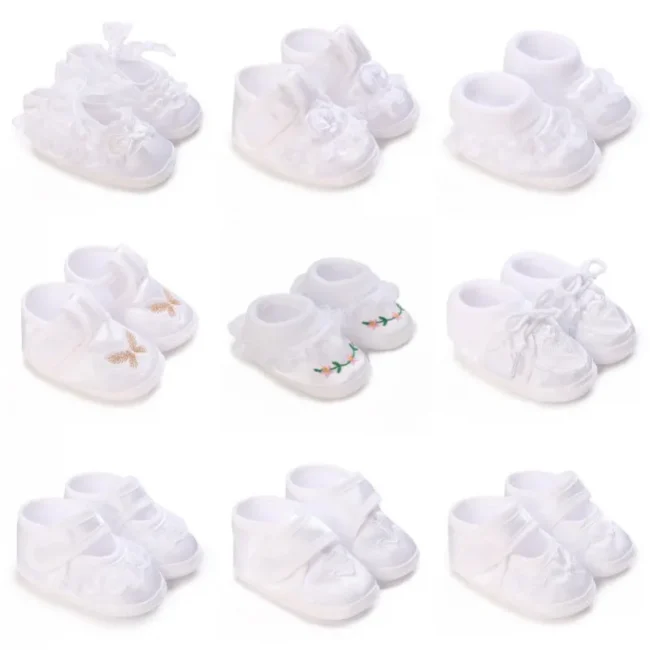 Spring and Summer Newborn Bed Shoes With Comfortable Cloth Soles For Learning To Walk 1