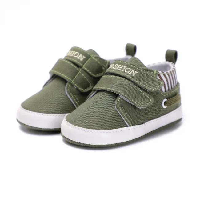 Infant Baby Boy Girl Shoes Canvas Cotton Anti-slip Sole Soft Newborn Toddler Crib Shoes Sneaker First Walkers Moccasins Shoes 4