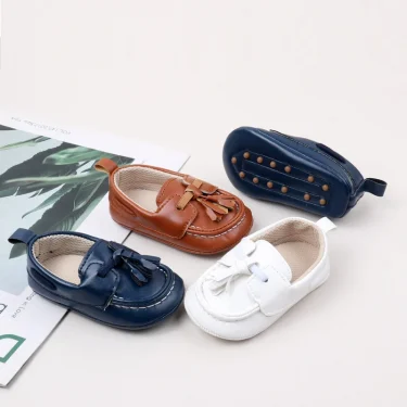 Baby Shoes Soft PU High Quality Anti-slip Sole Spring and Autumn Style for 0-9-18 Months Toddler Boys and Gils Fashion BBW3228 5