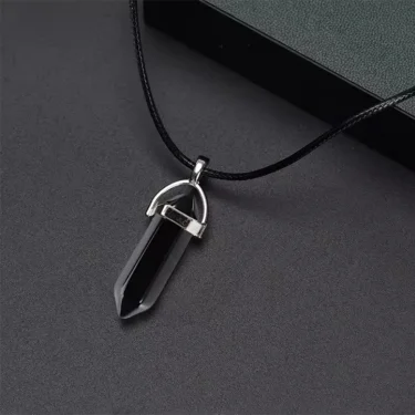 3PCS/Set Men's Watch Simple Scale Dial Male Leather Band Quartz Watches Necklace Bracelet Set 4