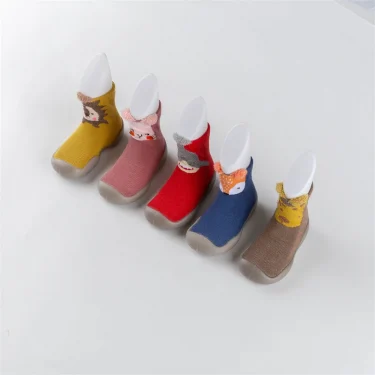 Spring and Fall Models of Children's Walking Shoes Floor Socks Infant Non-slip Soft Bottom Floor Shoes for Boys and Girls Indoor 4