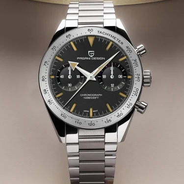 2025 New PAGANI DESIGN Retro Mens Watches Moon Quartz Watch For Men Speed Sports Chronograph AR Sapphire VK64 Clock Reloj Hombre 3