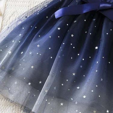Baby Girl Dress Summer Toddler Kids Dress Baby Mesh Tutu Dresses Sequin Bow Children Birthday Party Dress Baby Girl Clothes 2-6Y 6