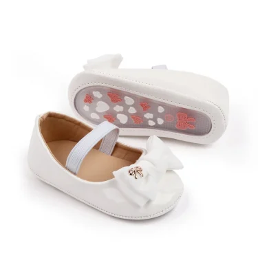 Baby Girl Shoes Cute Bowknot Toe-covered Soft PU Mary Jane Shoes Anti-slip Sole Spring Summer Sandal for 0-6-12m Baby NewFashion 5