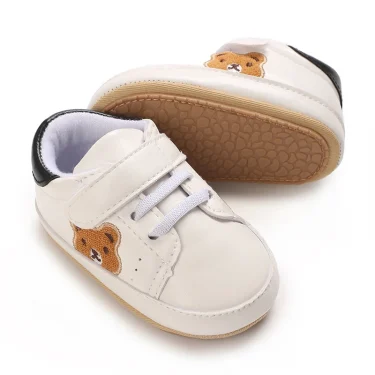 Boys and Girls Panda Sports Shoes in Spring and Autumn Seasons Children's Fashion Sports Tablet Baby Shoes from 0 to 18 Months 3