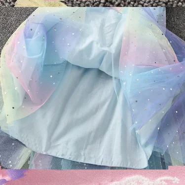 2025 New Princess Dress Girls Dress Spring Autumn Kids Dress Long-sleeved For Children's Party Clothes Elsa Frozen Dress 2-9Y 5