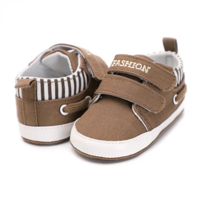 Infant Baby Boy Girl Shoes Canvas Cotton Anti-slip Sole Soft Newborn Toddler Crib Shoes Sneaker First Walkers Moccasins Shoes 3