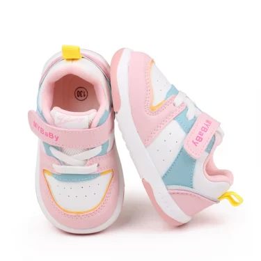 Baby Shoes High Quality Sneaker PU and Mesh Mlutiple Chioces Spring and Autumn Sport Shoes for Boys and Girls Fashion BM02-BM03 2