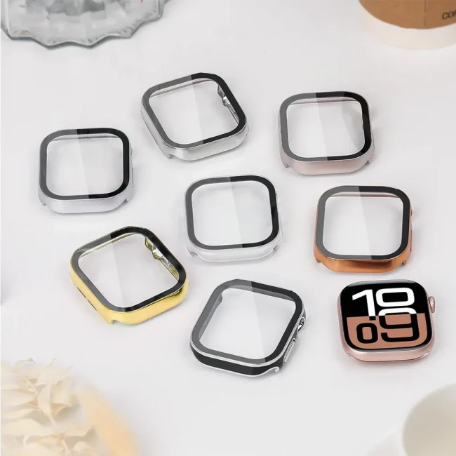 Screen Protector for Apple Watch Case 46mm 42mm 45mm 44mm 49mm 41mm 40mm Tempered Glass iWatch Series 10 7 8 9 SE 6 5 4 Ultra 2 5