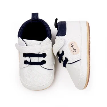 Baby Boy Shoes New PU Leather Casual Sneakers Anti-slip Infant Sport First Walkers Christening 4