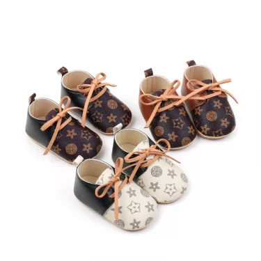 Baby Shoes Soft PU High Quality TPR Anti-slip Sole for Spring and Autumn Newborn Toddler Prewalking Classical NewFashion BZZ3245 5