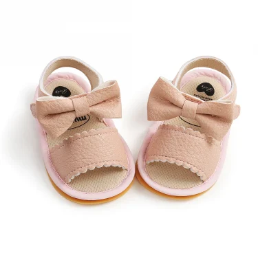 Newborn Infant Baby Boy Girls Shoes Summer Sandals Casual Soft Bottom Non-Slip Breathable Baby Shoes 4