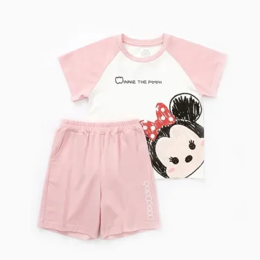 Summer Baby Boys Girls Cartoon T Shirt + Shorts Set Clothes Kids Cute Cartoon 2pcs Children Pajamas Girls Clothing Sets 6
