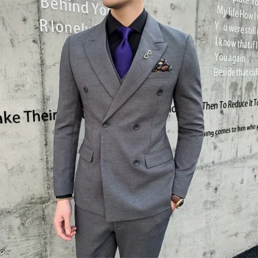 Tuxedo suit jacket Shawl lapel dress Blazer Dinner Ball blazer man 1