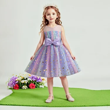 Christmas Unicorn Children's Sequins Tutu Dress Girls Rainbow Wedding Birthday Party Princess Dress Performance Cosplay Costume 5