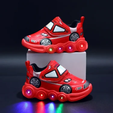 0-6Years Children Glowing Sneakers Kids Luminous SneakersBoys Girls Led Lighted Sneakers Toddler Outdoor Shoes Casual Shoes 2