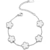 white bracelet