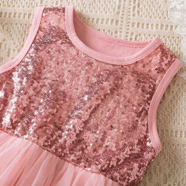 Kids Girls Dress for Summer Princess Birthday Party Evening Dresses New Christmas Dress for Baby Girls Dress 2-6 Y Child Clothes 5