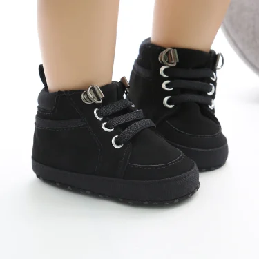 Baby Canvas Sneakers Classic Casual Baby Boy Girl Shoes Anti-slip Soft First Walkers Infant Baby Unisex Shoes 6