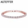 4mm Rose Gold