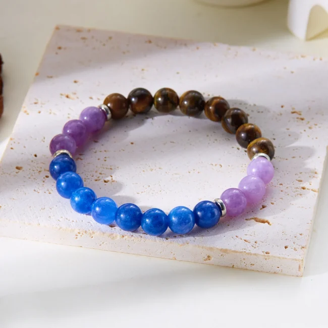 Natural Stone Symbolic Bracelets Women Men Good Luck Energy Protection 7 Chakra Meditation Bracelet Friendship Jewelry Gift 5