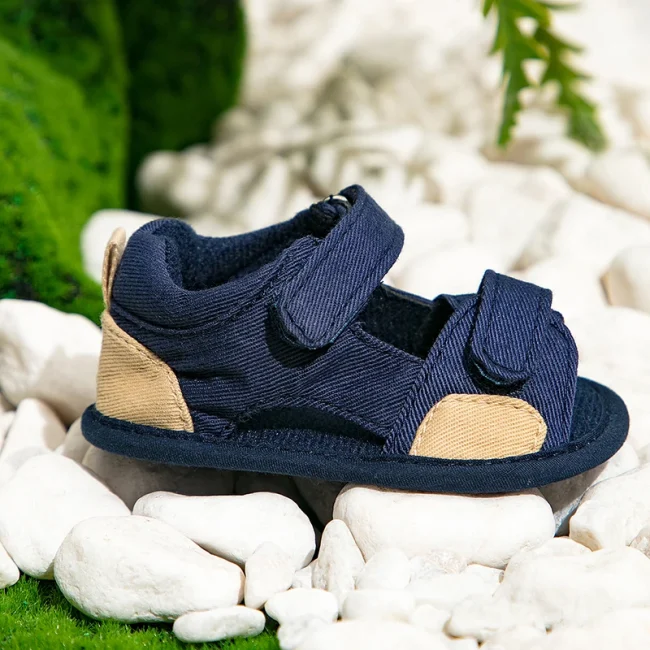 New Summer Baby Canvas Sandals Newborn Boys Girls Soft Soled Non Slip Walking Shoes 0-18Months 2