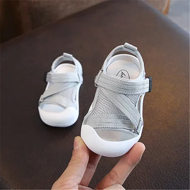 Summer Infant Toddler Shoes Baby Girls Boys Casual Shoes Non-Slip Breathable High Quality Kids Anti-collision Beach Shoes 2