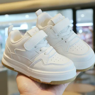 Children's Casual Sneakers New Comfortable Single Shoe Baby Boys Girls Toddler Small White Shoes Tennis Sports Board Shoes 1