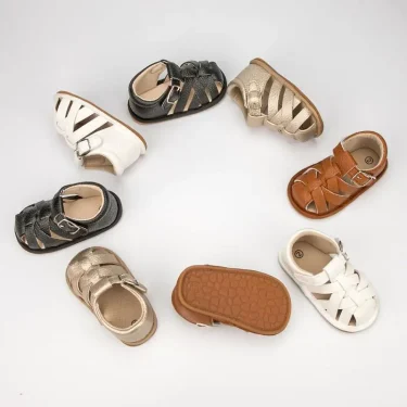 KIDSUN Baby Summer Sandals Infant Boy Girl Shoes Rubber Soft Sole Non-Slip Toddler First Walker Baby Crib Newborn 6