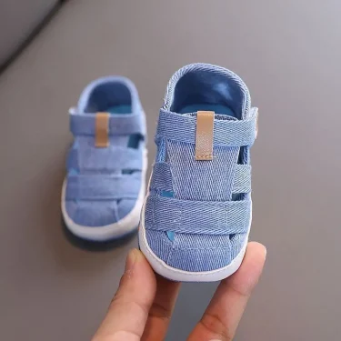 Baby Fashion Canvas Shoes Toddler Baby Boy Girl First Walkers Shoes Soft Sole Cotton Casual Shoes Infant Breathable Crib Shoes 3