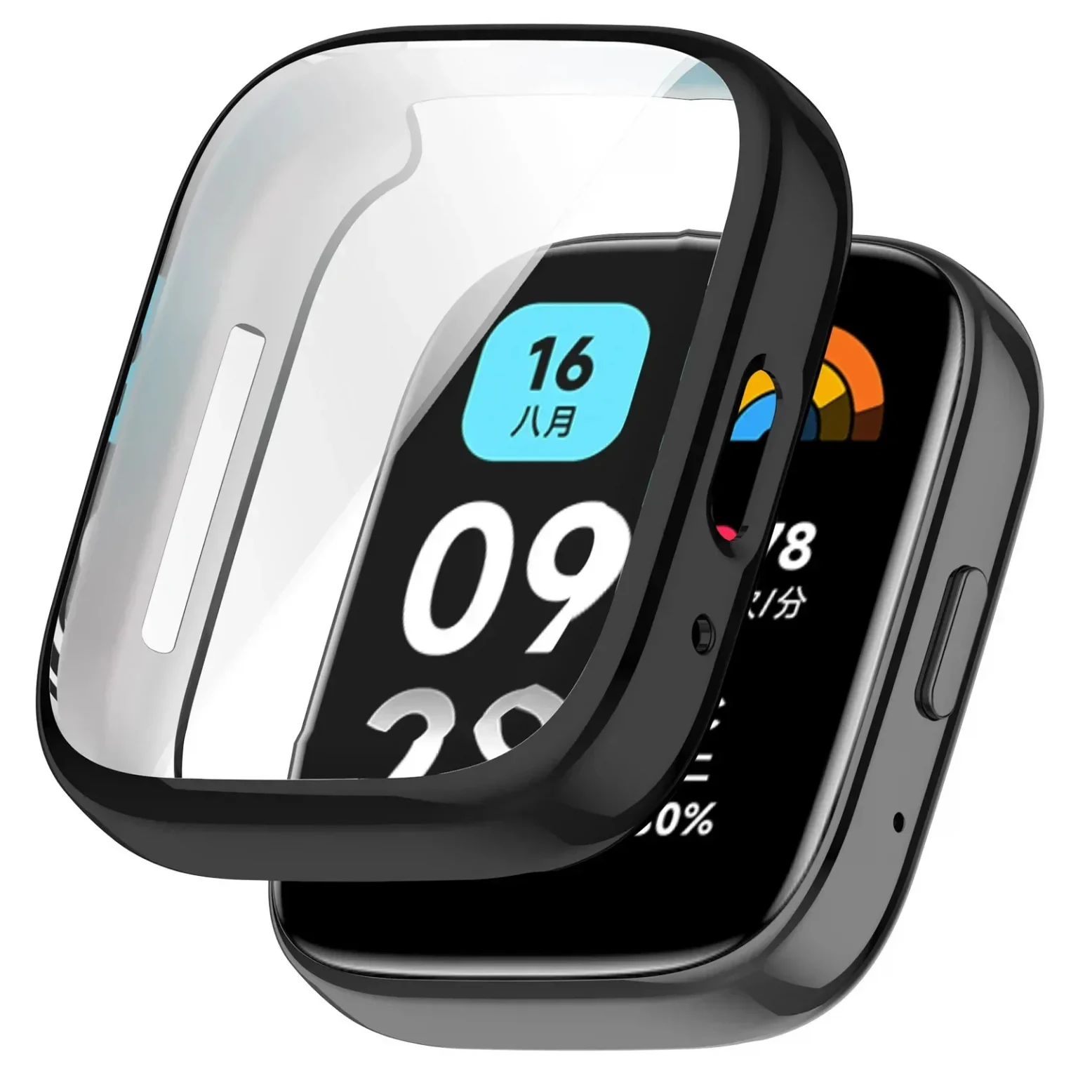 TPU Soft Silicone Case Glass For Redmi Watch 3 Active 3 Lite Smart Watchband Screen Protector Cover for Xiaomi Redmi Watch 3Lite 3