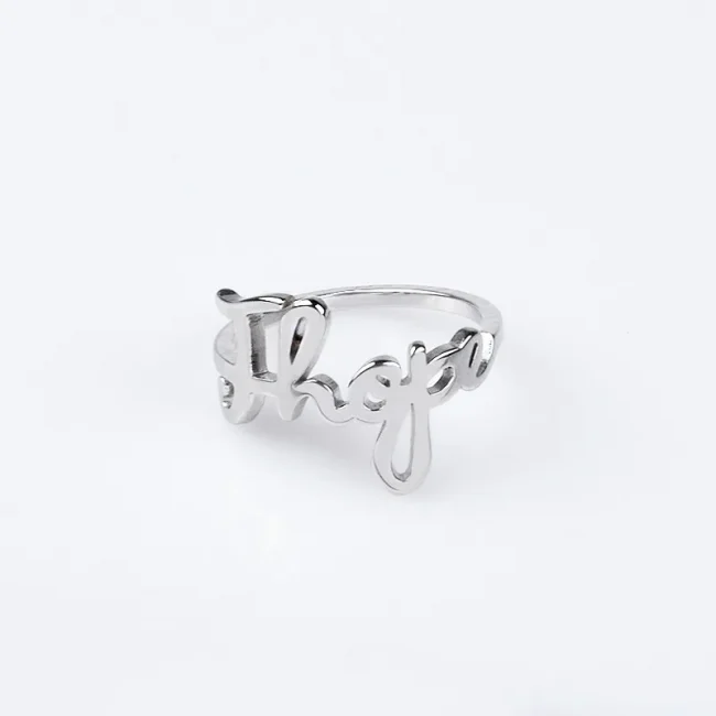 Kpop Group Members SUGA V J HOPE RM JIMIN Rings For Women Size 8# Anillos Mujer 2