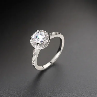 Wedding Proposal Solitaire Rings For Women Female Silver Color Square Zirconia Crystal Engagement Marriage Ring Jewellry R781 2