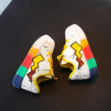 Pokemon Pikachu Baby Shoes Cute Cartoon Baby Non-slip Casual Shoes Boys Girls Toddler Shoes Sneakers Kids Outdoor Shoes Toys 2