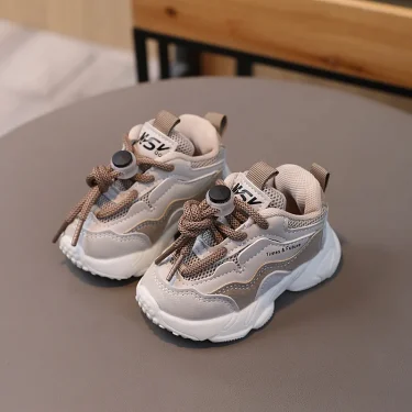 Baby Casual Sport Shoes Spring Autumn Toddler Sneakers Infant Shoes Soft Breathable Mesh Baby Boy Girl Shoes Pink, Black, Khaki 4