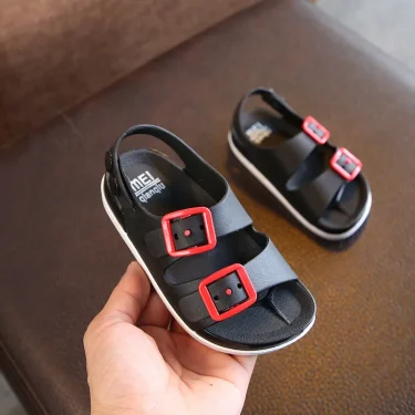 Kids Sandals Boys Girls Beach Shoes Soft Lightweight Closed-Toe Outdoor Children's Toddler Sandasl for Baby Shoes Summer 3