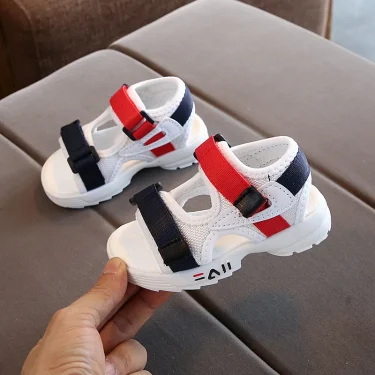summer new children's sandals baby toddler shoes girls beach shoes soft bottom non-slip boys sports sandals leisure 21-30 1