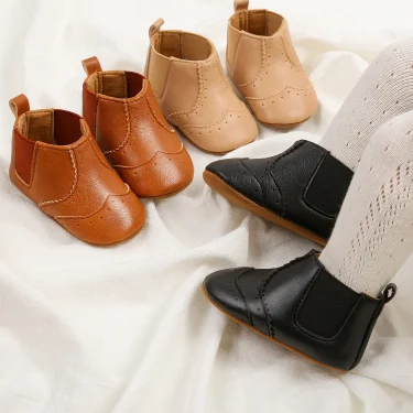Baby Girls Cowboy Tassel Boots Side Zipper Moccasins Soft Bottom Non-Slip Toddler Shoe 5