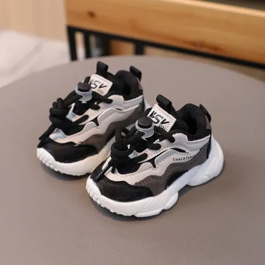 Baby Casual Sport Shoes Spring Autumn Toddler Sneakers Infant Shoes Soft Breathable Mesh Baby Boy Girl Shoes Pink, Black, Khaki 2